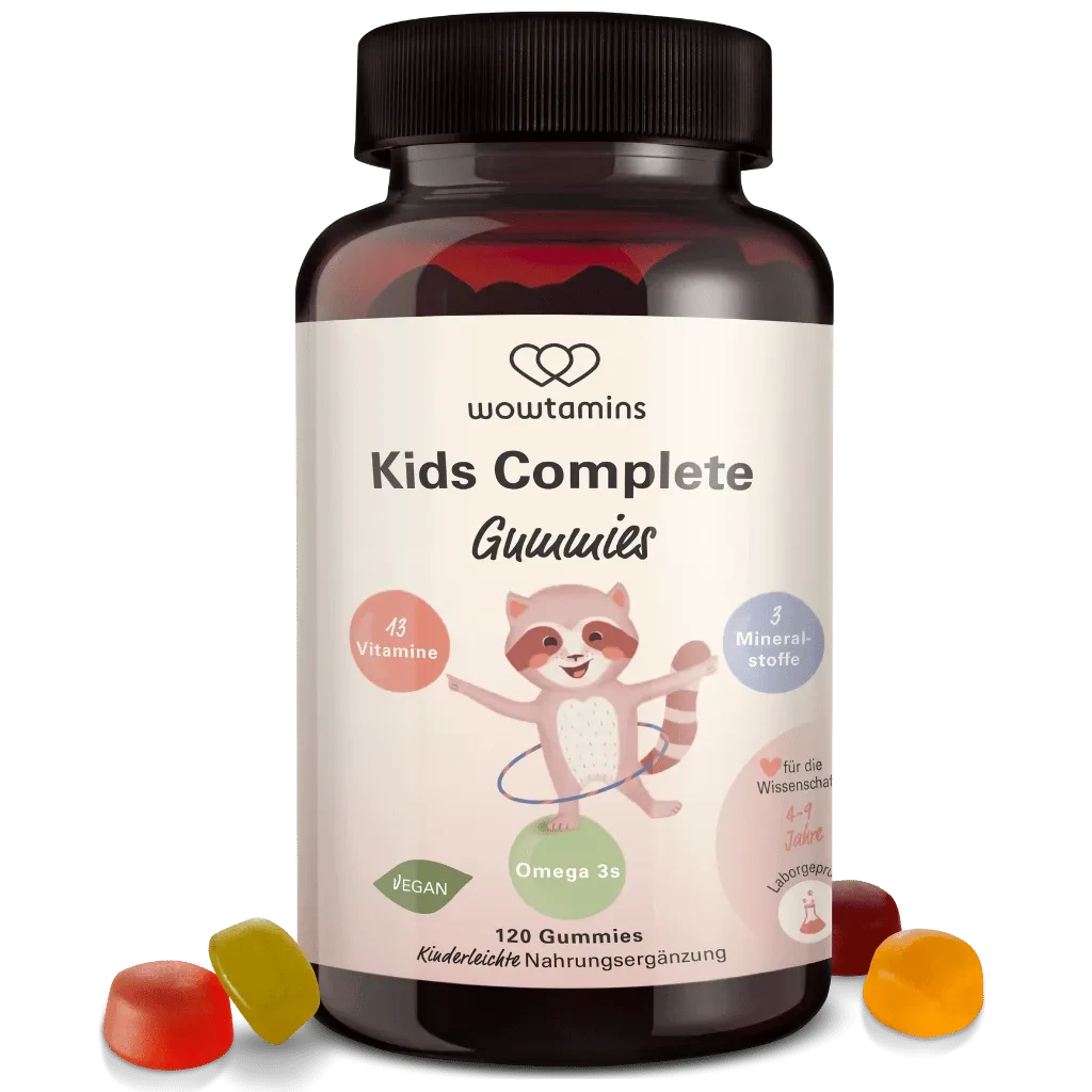 Kids Complete Gummies (con zucchero / senza zucchero)